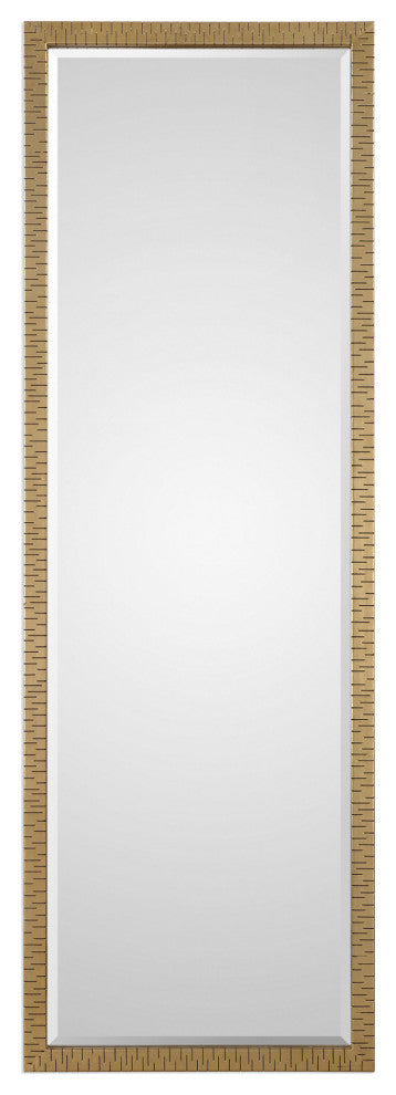 Uttermost 09246 Vilmos 24" W x 72" H Rectangular Framed Bathroom - Metallic