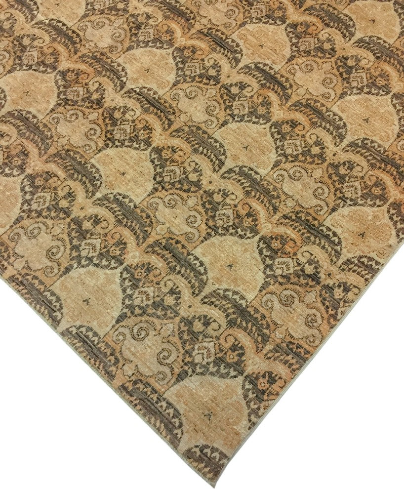 Peshawar Paisley Brown/Beige Rug, 9'7x13'0