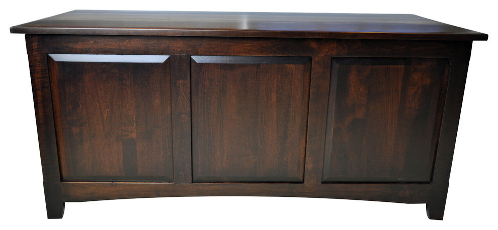 Raised Panel Solid Wood, Toy Chest, Hope Chest, Blanket Chest, Cedar Bottom