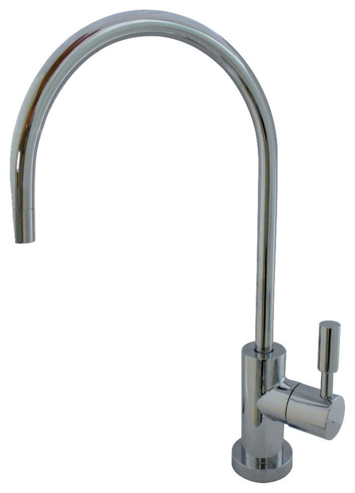 Kingston Reverse Osmosis System Filtration Water Air Gap Faucet, Polished Chrome