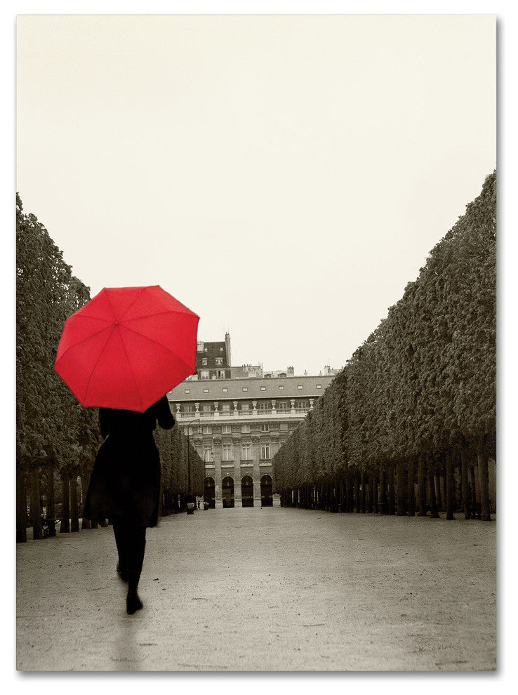 'Paris Stroll I Feet' Canvas Art by Sue Schlabach