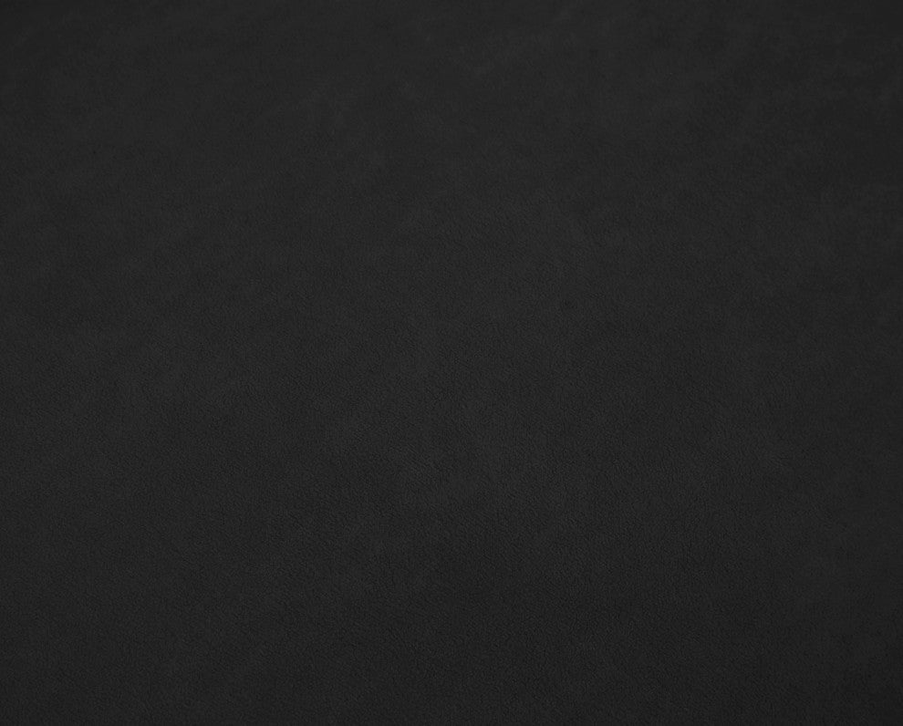 Plush Velvet / Down Standard Comfort Modular Sofa, Black, 3-Piece: 3 Armless Chair