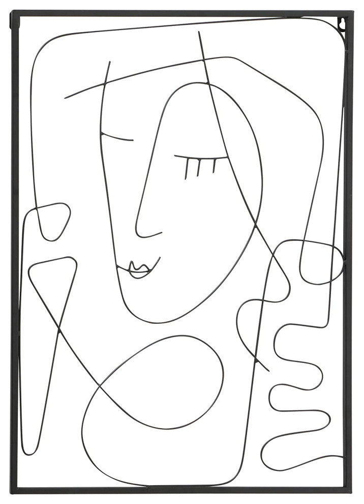 Picasso Style Abstract Studio Woman