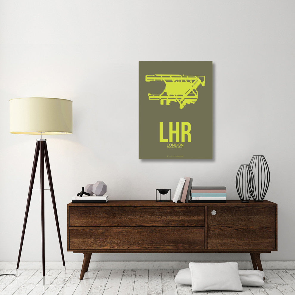 "LHR London Poster 3" Fine Art Print