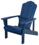 Orlando Plastic Wood Adirondack Chair, Blue