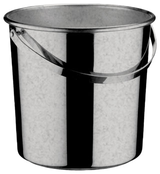 Original Vintage Wine Bucket 8.66" Dia Pewter