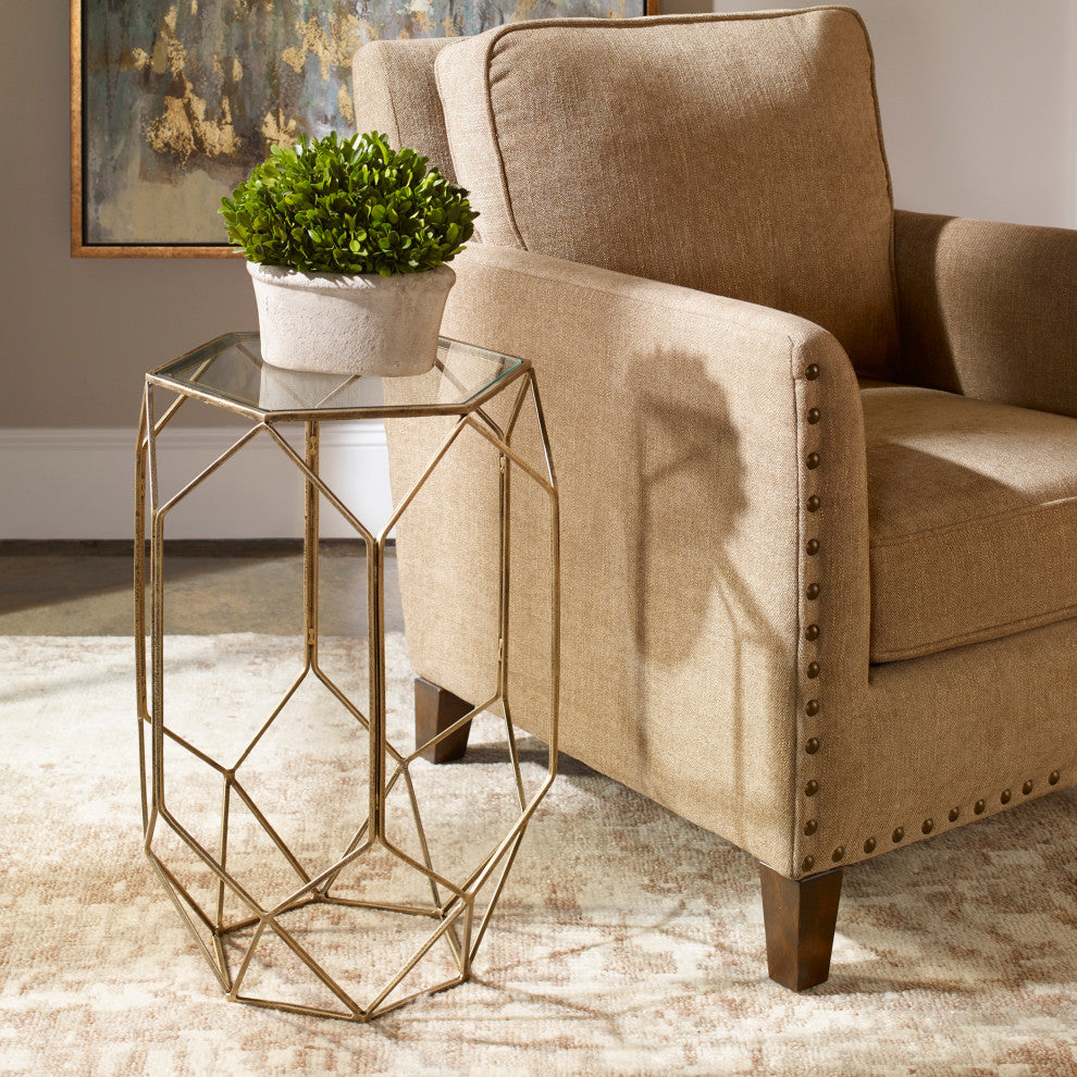 New Uttermost Sanders Contemporary Accent Table