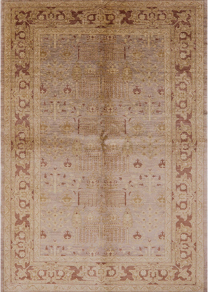 Ahgly Company Indoor Rectangle Mid-Century Modern Area Rugs, 2' x 4'