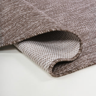 Evan Modern Rustic Organic Curve Indoor/Outdoor Shaped Area Rug