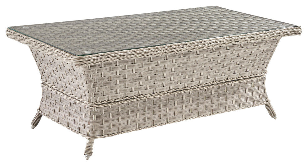 Mayfair Coffee Table With Glass Top