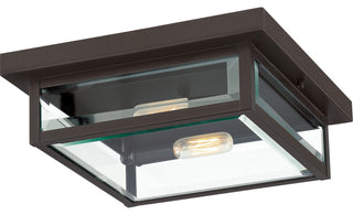 Quoizel WVR1312 Westover 2 Light 12"W Flush Mount Ceiling Fixture - Antique