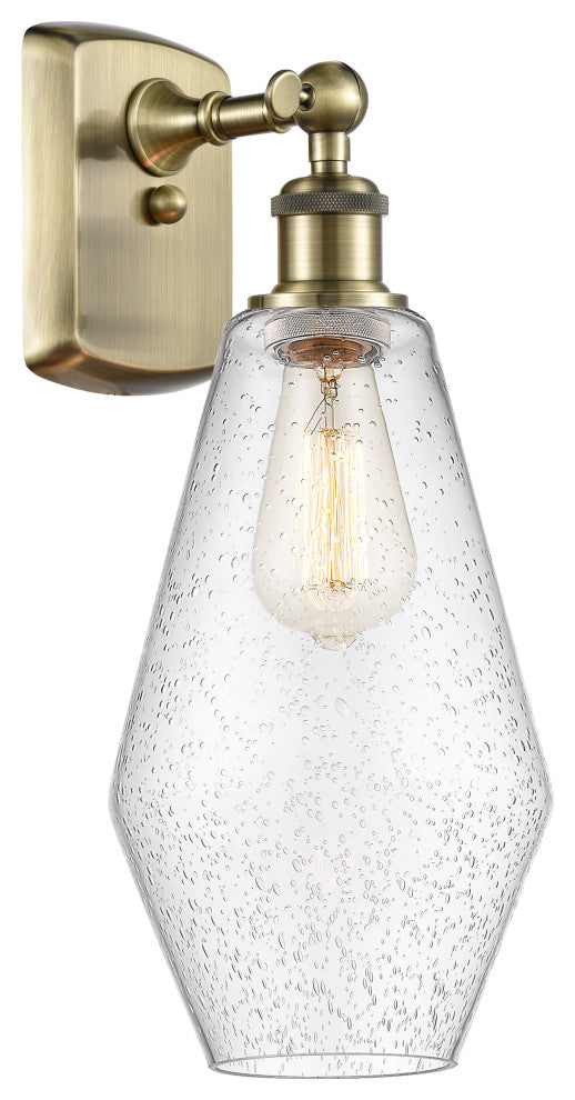Innovations 516-1W-AB-G654-7 1-Light Sconce, Antique Brass