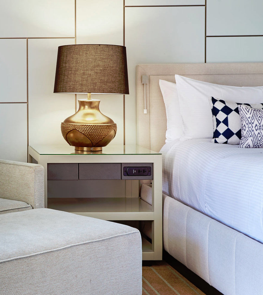 Libri LED Plug In Reading Sconce, Brushed Aluminum, Orientation: Left Mount