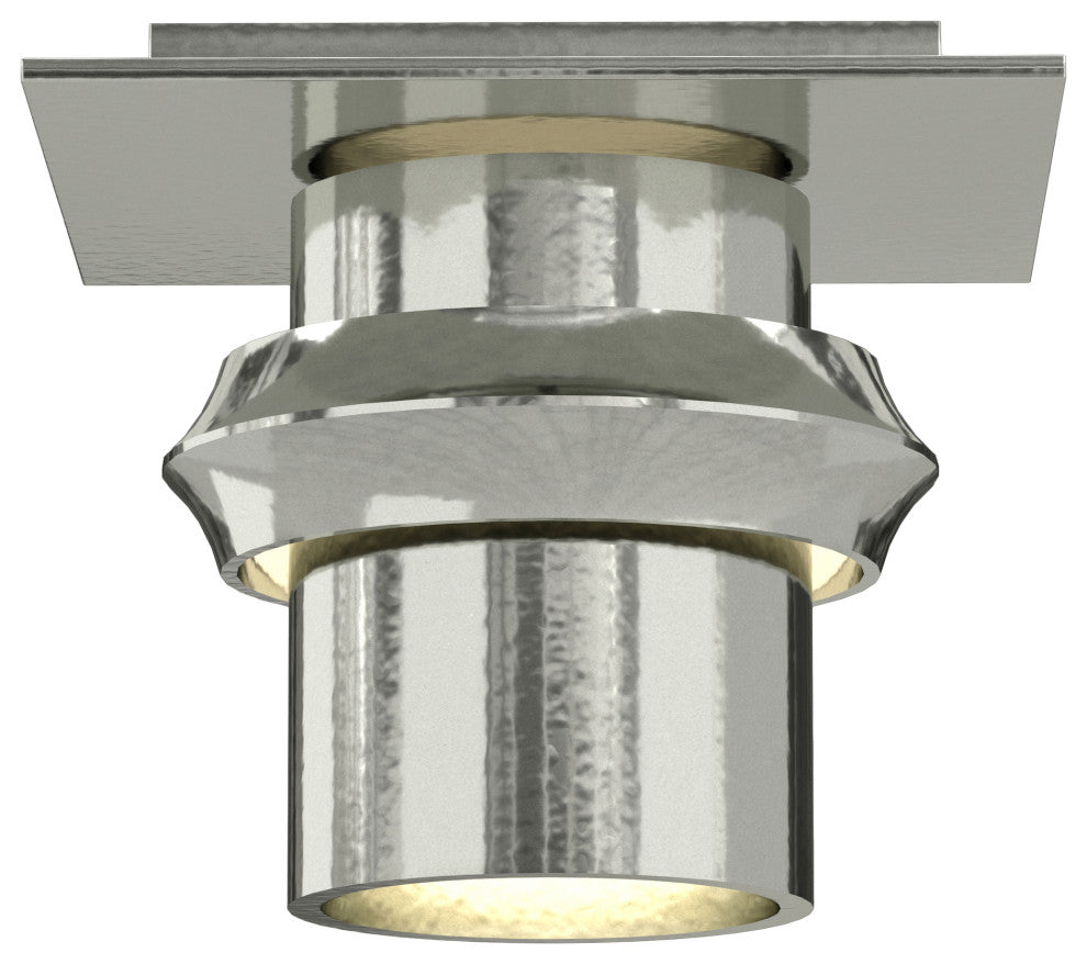 Twilight Flush Mount, Sterling Finish