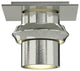 Twilight Flush Mount, Sterling Finish