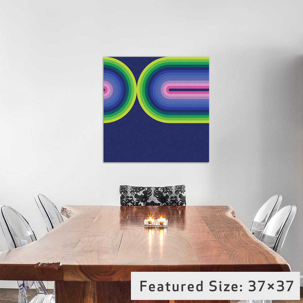 "Flow Neon III" by Greg Mably, 12x12x1.5