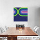 "Flow Neon III" by Greg Mably, 12x12x1.5