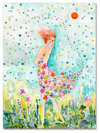 Wyanne 'Release' Canvas Art, 19"x14"