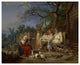 "The Russian Cradle" Digital Paper Print by Jean-Baptiste Le Prince, 26"x22"