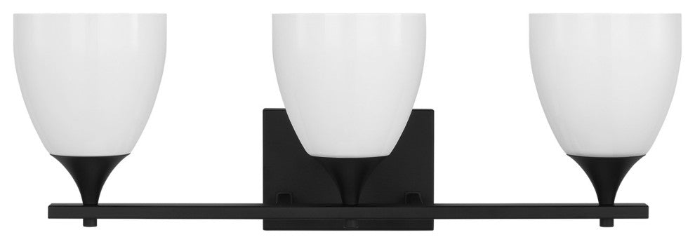 Toffino 3 Light Bath, Midnight Black
