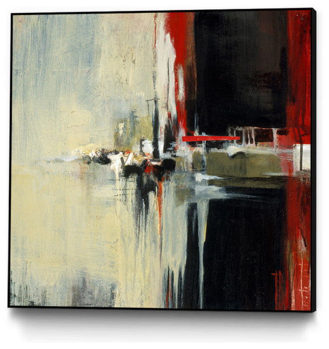 "In the Reflexion" Art block Framed Canvas, 30"x30"