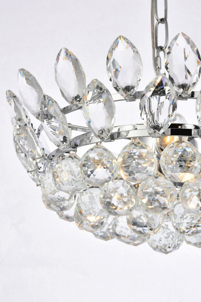 Eleana 16" Pendant, Chrome