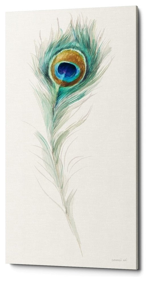 Epic Graffiti "Jaipur IX" Giclee Canvas Wall Art, 12"x24"