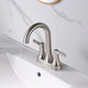 Luxier MSC11-T Single-Handle Bathroom Faucet With Drain, Brushed Nickel