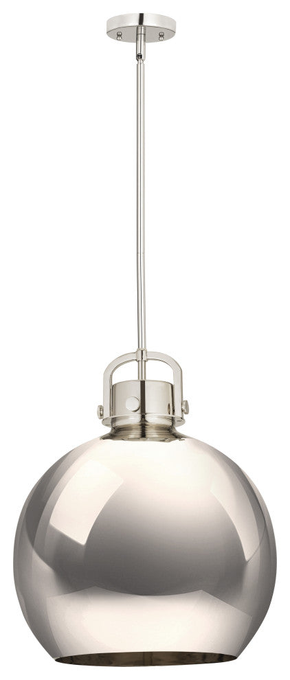 Innovations 710-1S-PN-M710-16PN-LED 1 Light Pendant, Polished Nickel