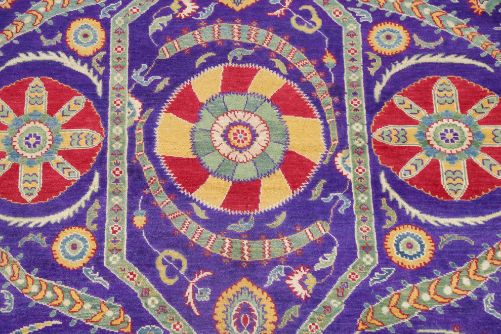 Oriental Kazak Novelty Asian Style Pakistani Hand Made Area Rug, Blue, 7'9"x5'9