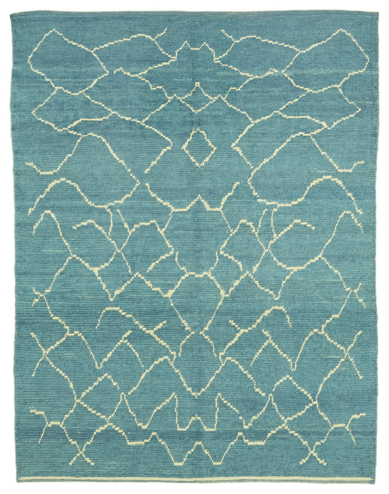 Rug N Carpet - Handmade Decorative 5' 7'' x 7' 4'' Moroccan Area Rug