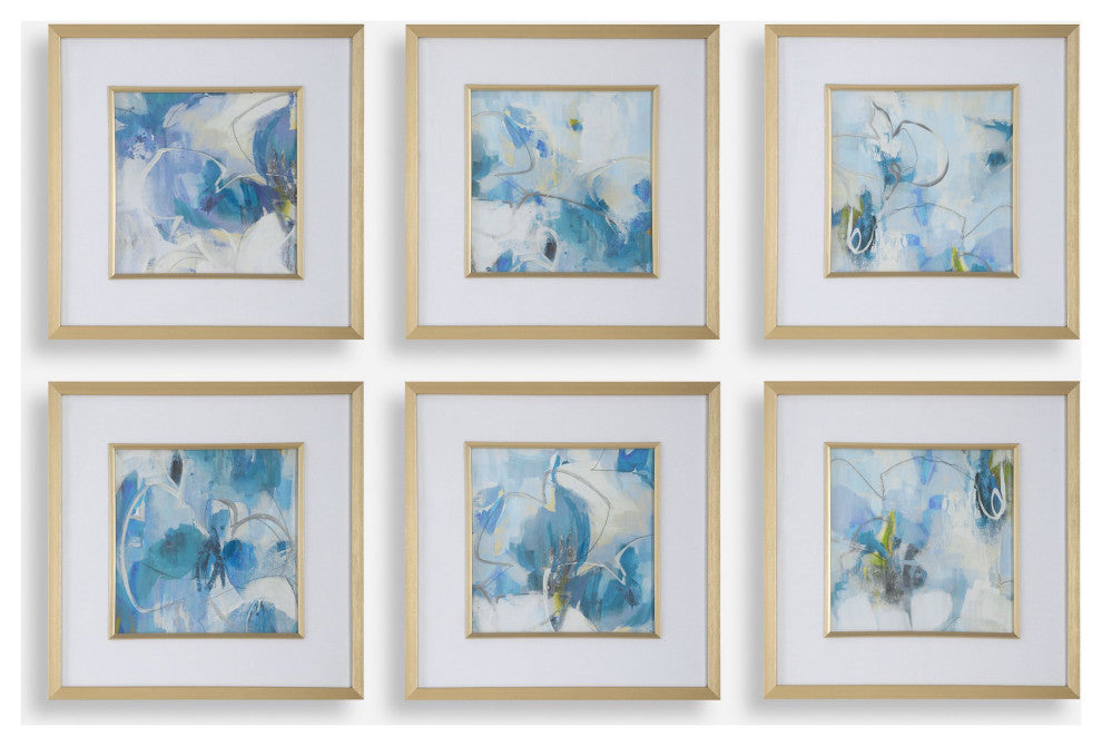 Uttermost - 32354 - Wall Art - Fresh Start - Brushed Soft Gold