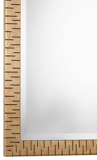 Uttermost 09246 Vilmos 24" W x 72" H Rectangular Framed Bathroom - Metallic