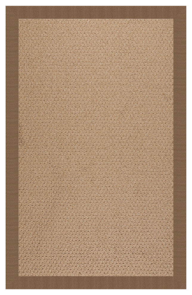 Capel Zoe-Raffia Cafe 1992_747 Machine Tufted Rugs - 4' X 6' Rectangle