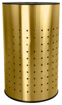 50L Laundry Hamper, Brushed Gold
