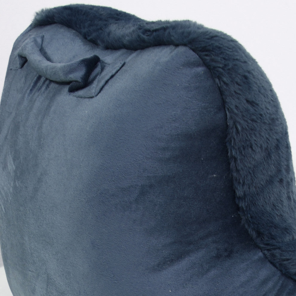 Faux Fur Bedrest Shell, Stargazer, 20"x18" X17"