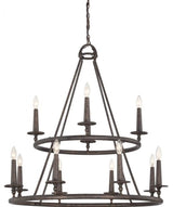 Voyager 12-Light Chandelier, Malaga