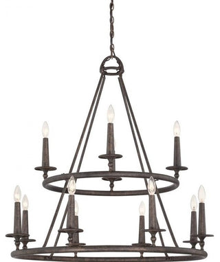 Voyager 12-Light Chandelier, Malaga