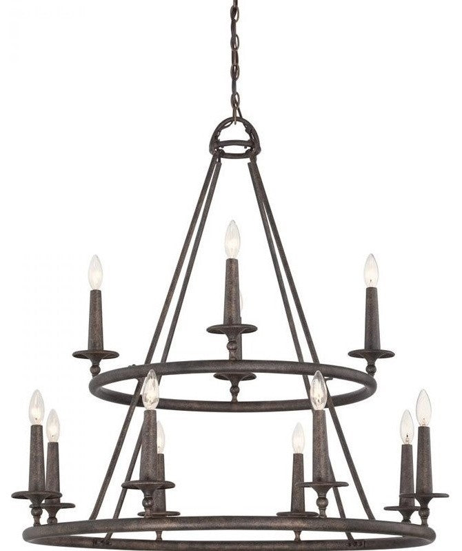 Voyager 12-Light Chandelier, Malaga