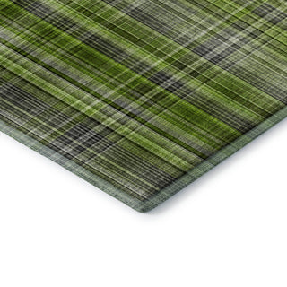 Premium Machine Washable Mayfield AMF541 Green 2'3" x 7'6" Runner Rug