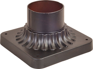 Maxim 2001 Square Aluminum Pier Mount - Oil Rubbed Bronze
