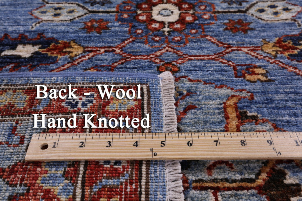 Hand Knotted Persian Fine Serapi Wool Rug 3' 3" X 4' 10" - Q12898