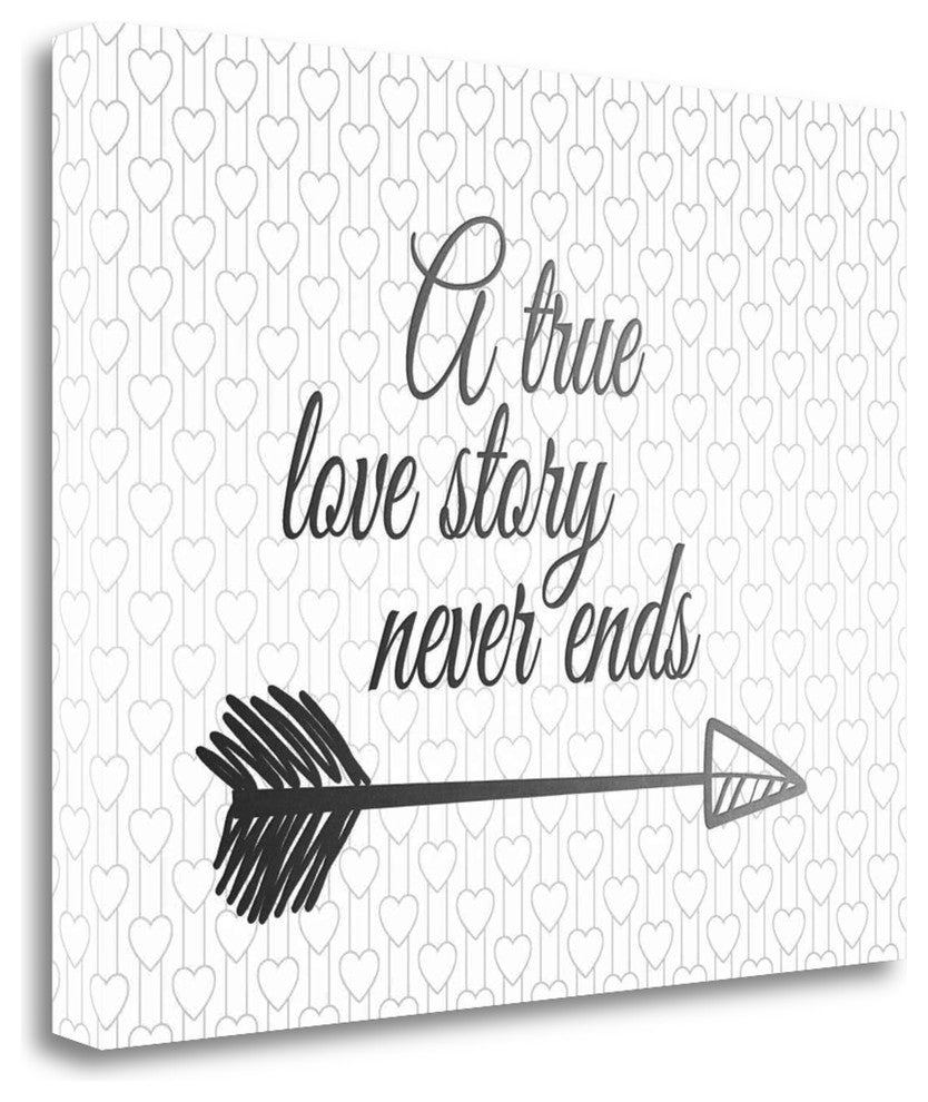 "A True Love Story" By Tara Moss, Giclee Print on Gallery Wrap Canvas