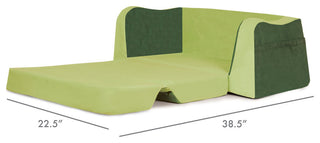 P'Kolino Little Reader Sofa, Green