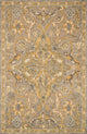 Gray Wool Hooked Victoria Rug by Loloi, 5'0"x7'6", 2'3"x3'9"