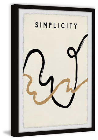 "Sweet Simplicity" Framed Painting Print, 24x36