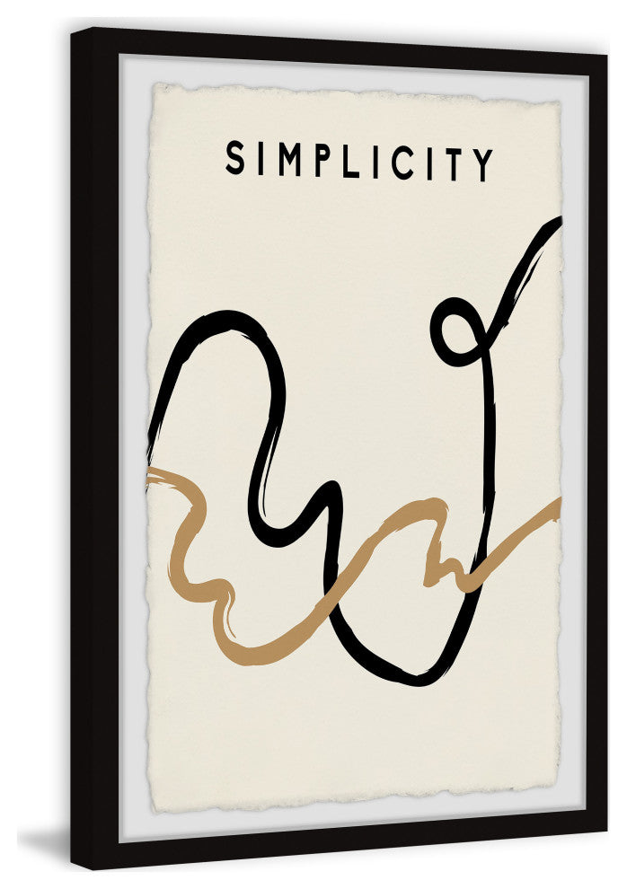 "Sweet Simplicity" Framed Painting Print, 24x36