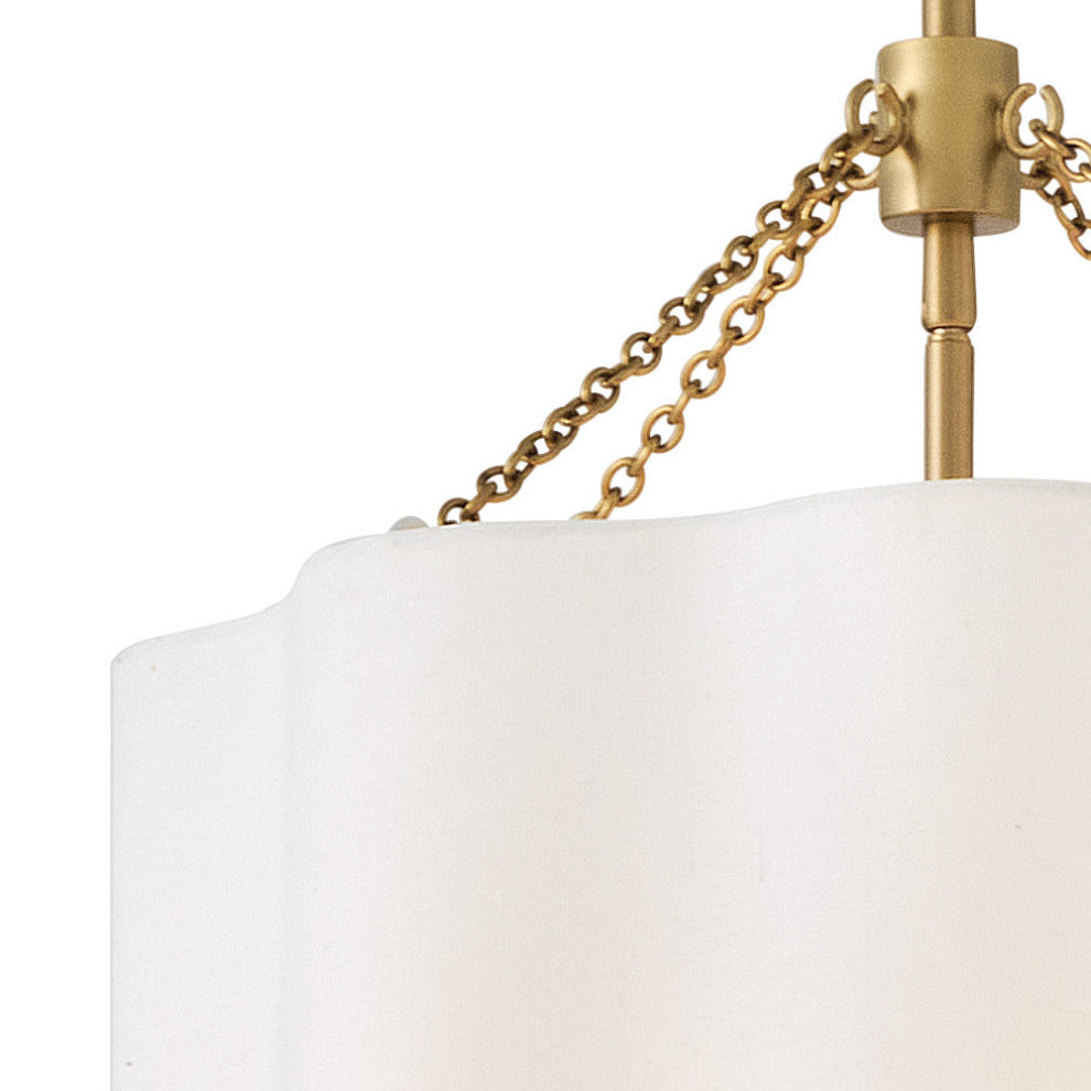 Hinkley Gwen Large Pendant, Lacquered Brass