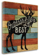 "Lake Lodge I" By Sue Schlabach, Giclee Print on Gallery Wrap Canvas