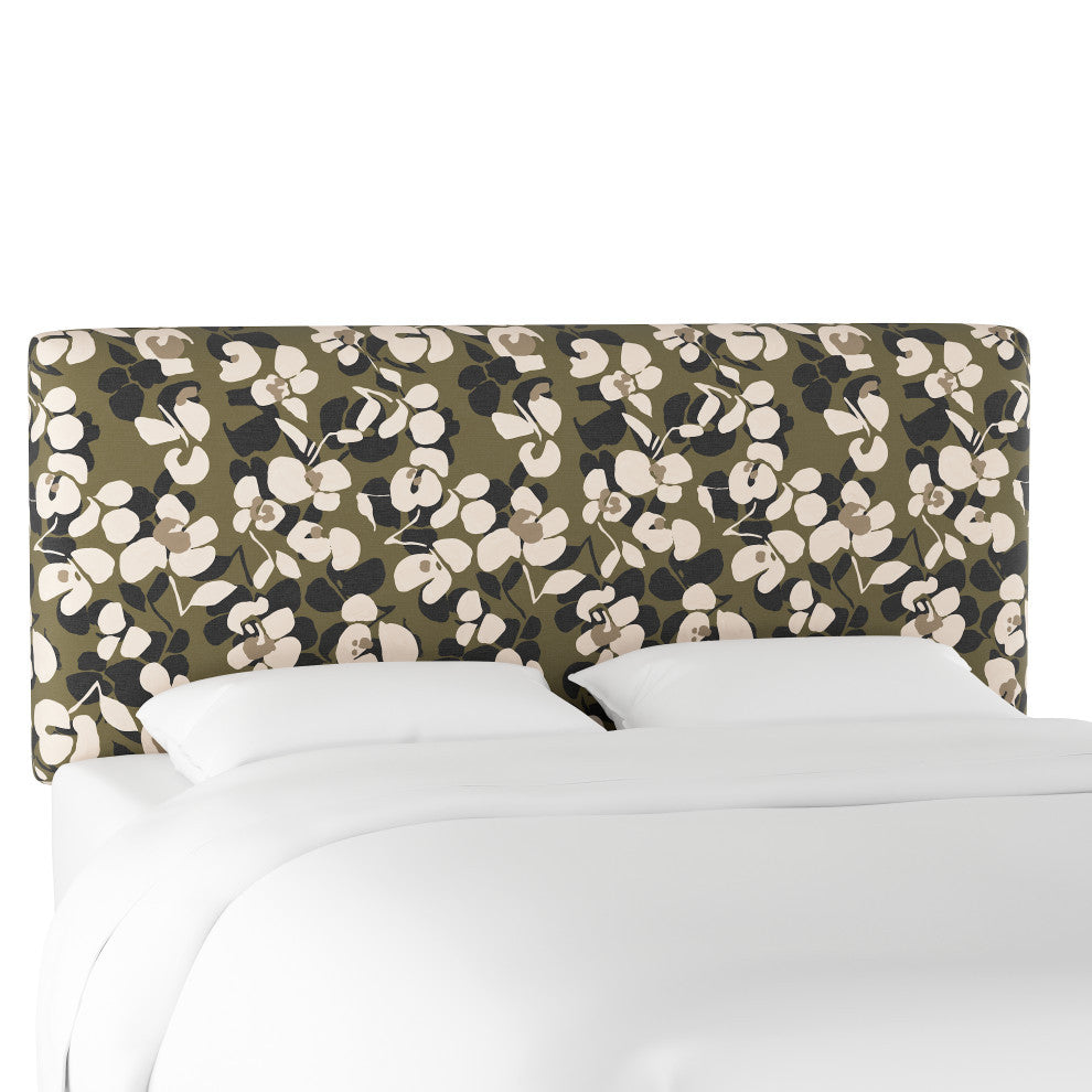 Twin Headboard, Color Block Floral Lg Camo